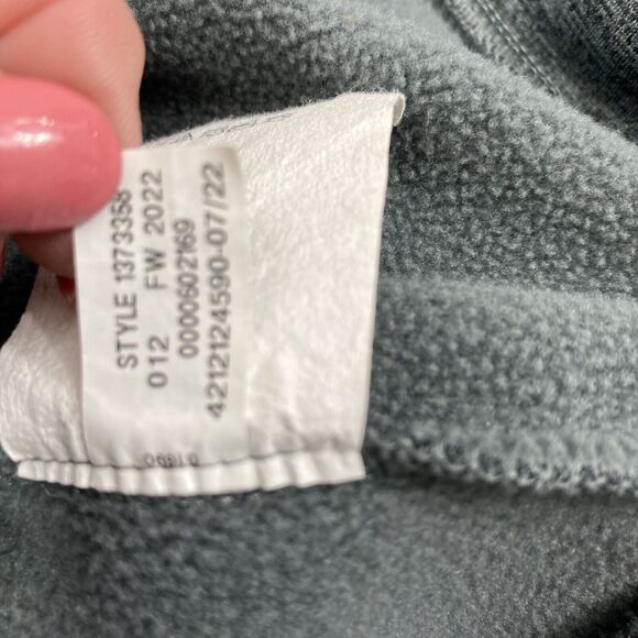 Under Armour Jacket Mens Medium Loose Gray Fleece Inside 1/4 Zip Pullover - Picture 10 of 10